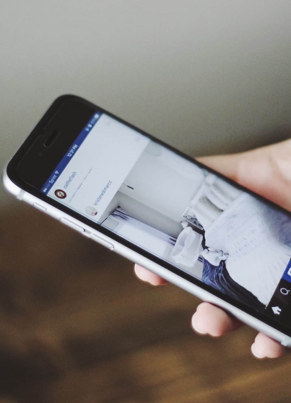 User Interface on a mobile device