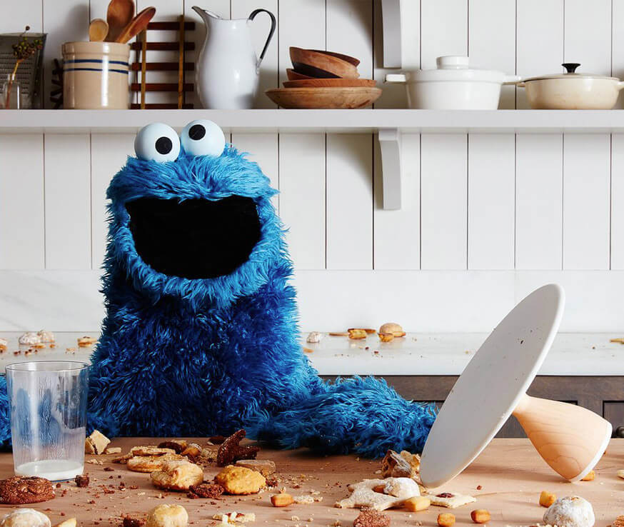 cookie monster tile